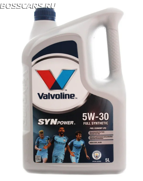Масло моторное VALVOLINE Synpower FE SAE 5W-30 синтетика, 5л